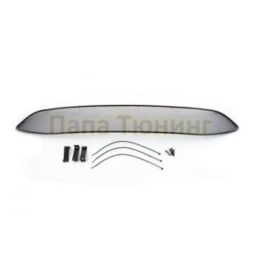 Защита радиатора Arbori черная сота 10 мм для авто без парктроника для Nissan Qashqai 2014-2019