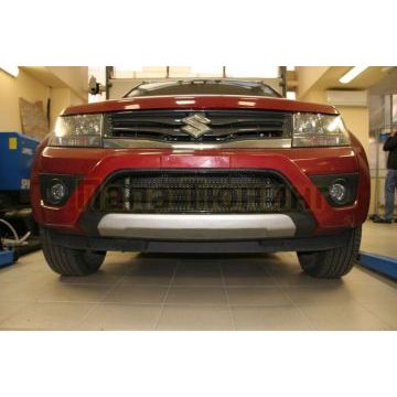 Защита радиатора Arbori черная сота 15 мм для Suzuki Grand Vitara 2012-2015