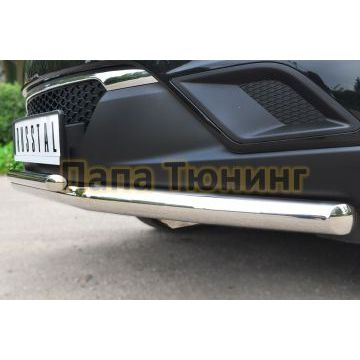 Защита передняя двойная d57-d42 РусСталь для Ssangyong Actyon 2010-2013