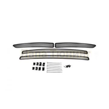 Защита радиатора Arbori черная сота 10 мм 4 штуки для авто с камерой для Toyota RAV4 2015-2019