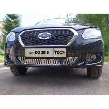 Накладки на ПТФ лист ТСС для Datsun on-DO 2014-