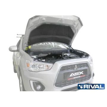 Упоры капота Rival 2 штуки для Mitsubishi ASX 2013-2019