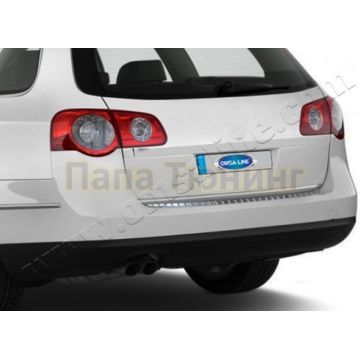 Накладка на задний бампер Omsa_Line для Volkswagen Passat B6 2005-2010