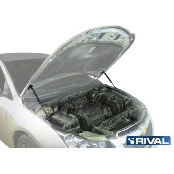Упоры капота Rival 2 штуки для Chevrolet Cruze 2009-2015