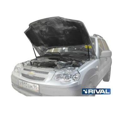 Упоры капота Rival 2 штуки для Chevrolet Niva 2002-