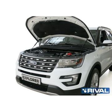 Упоры капота Rival 2 штуки для Ford Explorer 2011-