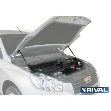 Упоры капота Rival 2 штуки для Geely Emgrand X7 2013-