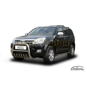 Кенгурин низкий с клыками 76 мм Slitkoff для Great Wall Hover 2008-2010