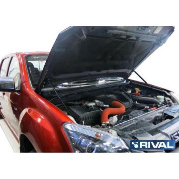 Упоры капота Rival 2 штуки для Isuzu D-MAX 2012-