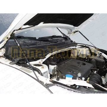 Упор капота ТСС, комплект для Lifan X60 2016-