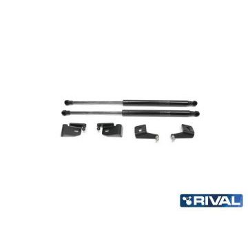 Упоры капота Rival 2 штуки для Lifan X60 2011-