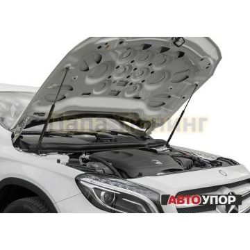 Амортизаторы капота, 2 шт. Rival для Mercedes-Benz GLA I / I рестайлинг 2013-2017 / 2017-/Mercedes-Benz A-Class III / III рестайлинг 2012-2015 / 2015-2018