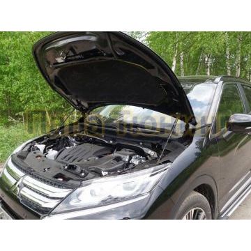 Упоры-амортизаторы капота ТСС для Mitsubishi Eclipse Cross 2018-2019