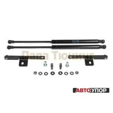 Амортизаторы капота, 2 шт. Rival для Mitsubishi L200 V 2015-2019/Mitsubishi Pajero Sport III 2016-2021