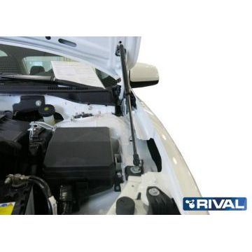 Упоры капота Rival 2 штуки для Mitsubishi Lancer 10 2011-2017