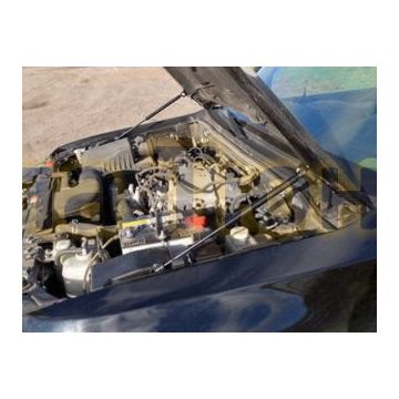 Упор капота ТСС 2 штуки для Mitsubishi Pajero 4 2014-2016