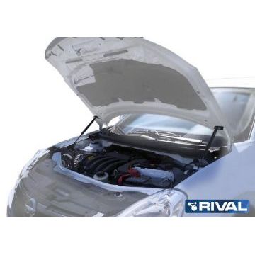 Упоры капота Rival 2 штуки для Nissan Almera 2013-2018