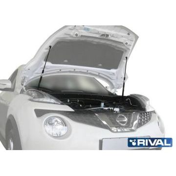 Упоры капота Rival 2 штуки для Nissan Juke 2010-