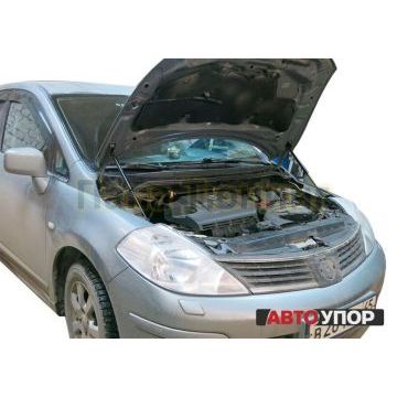 Упоры капота АвтоУпор 2 штуки для Nissan Tiida 2004-2014