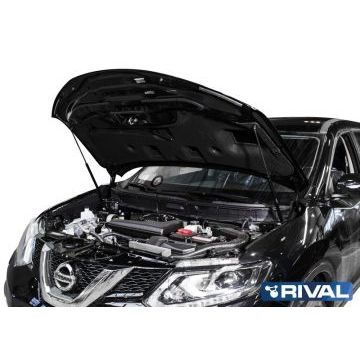 Упоры капота Rival 2 штуки для Nissan X-Trail T32 2015-