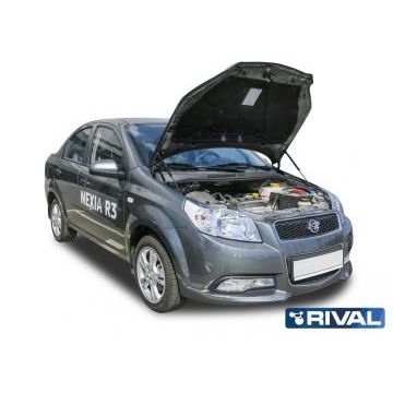 Упоры капота Rival 2 штуки для Ravon Nexia R3 2015-