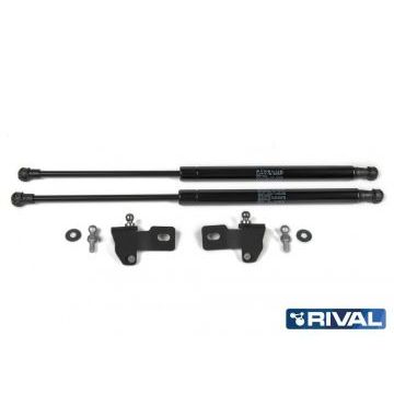 Упоры капота Rival 2 штуки для Ravon Nexia R3 2015-