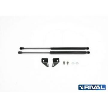 Амортизаторы капота, 2 шт. Rival для Renault Sandero StepWay I 2010-2014/Renault Sandero I 2009-2014