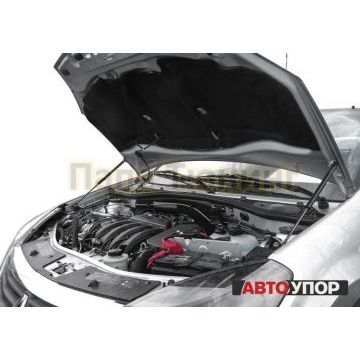 Амортизаторы капота, 2 шт. Rival для Renault Sandero StepWay I 2010-2014/Renault Sandero I 2009-2014