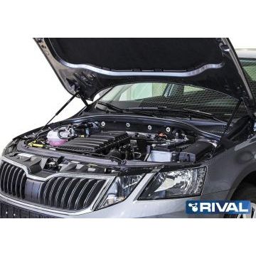 Упоры капота Rival 2 штуки для Skoda Octavia A7 2013-2020
