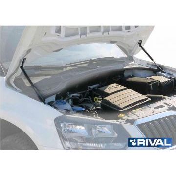 Упоры капота Rival 2 штуки для Skoda Yeti 2014-2018