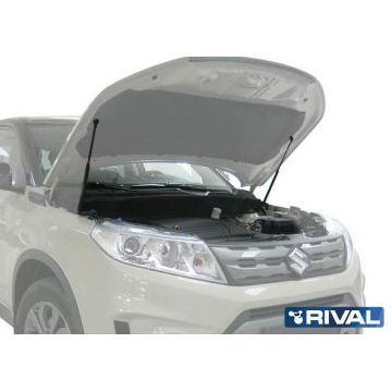 Упоры капота Rival 2 штуки для Suzuki Vitara 2015-