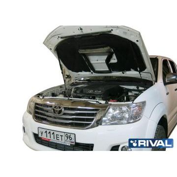 Упоры капота Rival 2 штуки для Toyota Hilux 2005-2015