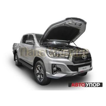 Упоры капота АвтоУпор 2 штуки для Toyota Hilux 2015-