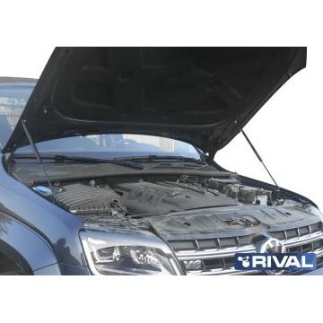 Упоры капота Rival 2 штуки для 2,0 и 3,0 для Volkswagen Amarok 2016-