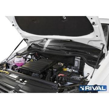 Упоры капота Rival 2 штуки для Volkswagen Polo 5 2009-