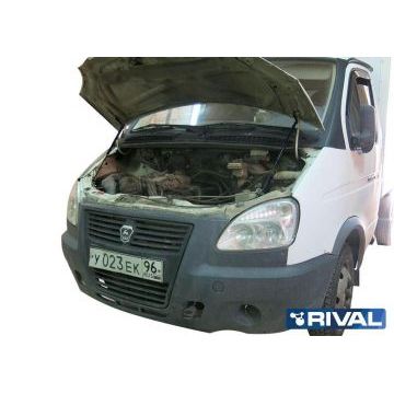 Упоры капота Rival 2 штуки для Газель 2003-2010