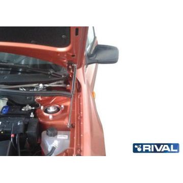 Амортизаторы капота, 2 шт. Rival для Lada Kalina II 2013-2018/Lada Granta I 2011-2018
