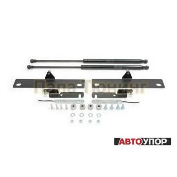 Амортизаторы капота, 2 шт. Rival для UAZ Pick Up I / I рестайлинг / I рестайлинг 2 2008-2014 / 2014-2016 / 2016-/UAZ Patriot I / I рестайлинг / I рестайлинг 2 / I рестайлинг 3 2005-2012 / 2012-2014 / 2014-