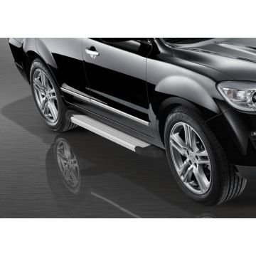 Пороги алюминиевые Rival Start для Hawtai Boliger 2014-