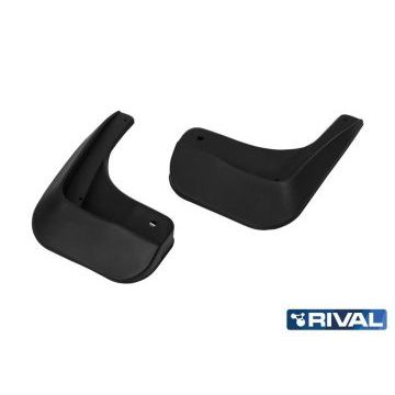 Брызговики Rival задние 2 штуки для Nissan Almera 2013-2018 Брызговики Rival задние 2 штуки для Nissan Almera 2013-2018