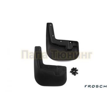 Брызговики передние Frosch премиум 2 штуки на седан для Nissan Sentra 2012-2017