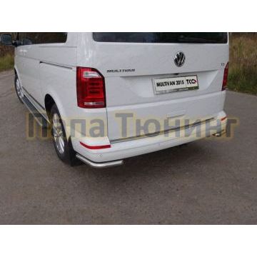 Защита задняя уголки 42 мм ТСС для Volkswagen Multivan T6 2015- Защита задняя уголки 42 мм ТСС для Volkswagen Multivan T6 2015-