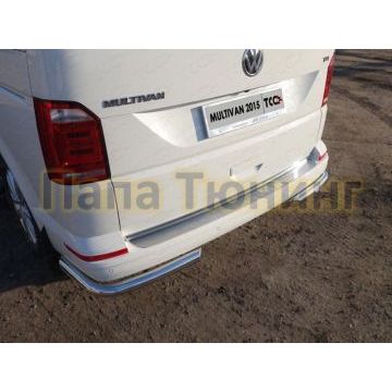 Защита задняя уголки 60 мм ТСС для Volkswagen Multivan T6 2015- Защита задняя уголки 60 мм ТСС для Volkswagen Multivan T6 2015-