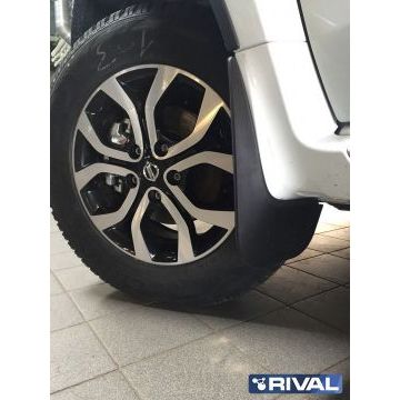 Брызговики Rival передние 2 штуки для Nissan Terrano 2014-