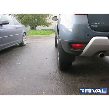 Брызговики Rival задние 2 штуки для Renault Duster 2015-