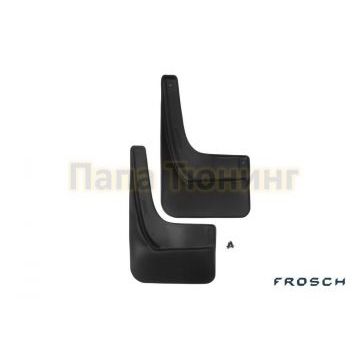 Брызговики задние 2 штуки Frosch для Volkswagen Polo 2009- Брызговики задние 2 штуки Frosch для Volkswagen Polo 2009-