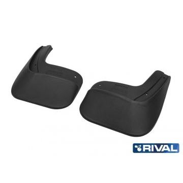 Брызговики Rival задние 2 штуки для Lada Largus 2012-