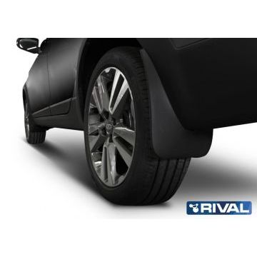 Брызговики Rival задние 2 штуки для Lada Vesta SW/Cross 2017-