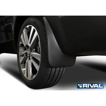 Брызговики Rival задние 2 штуки для Lada Vesta SW/Cross 2017-