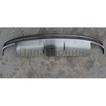 Декоративные накладки на бампера комплект OEM Tuning для Audi Q7 2015-